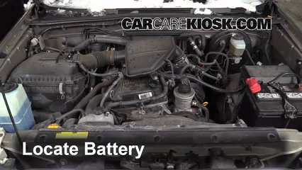 2008 Toyota Tacoma 2.7L 4 Cyl. Extended Cab Pickup (4 Door) Battery Replace